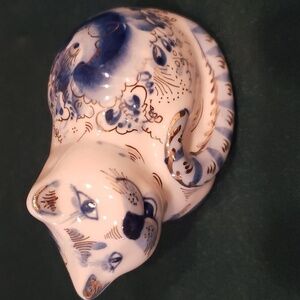 Russian ceramic Cat